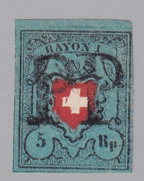 1850 Rayon 15 II A2 Stein mit Attest "Entlebuch"