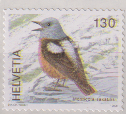 2008 Einheimische Vögel Abart Postfrisch SBK Nr. 1272
