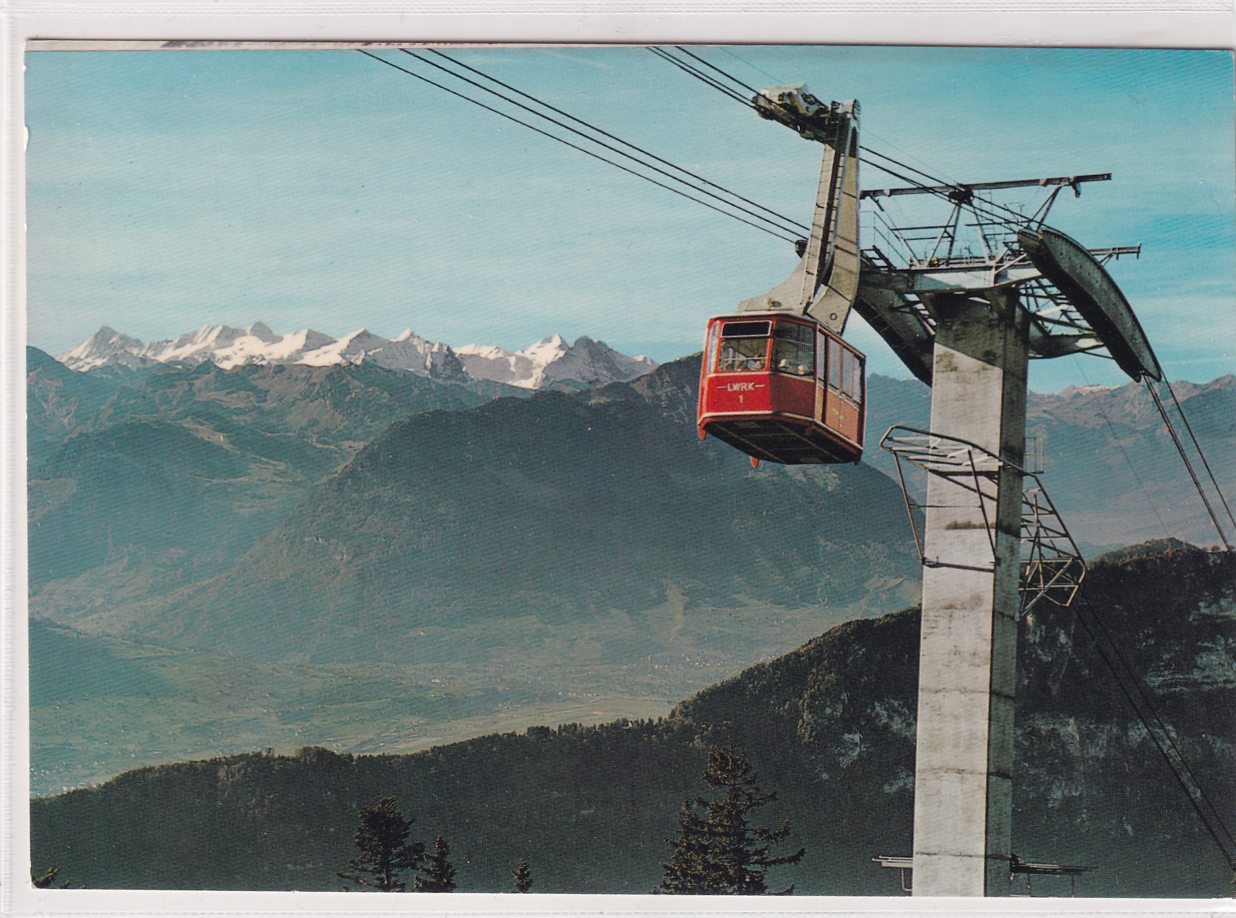 1969 Die Rigi Weggis - Kaltbad Luftseilbahn