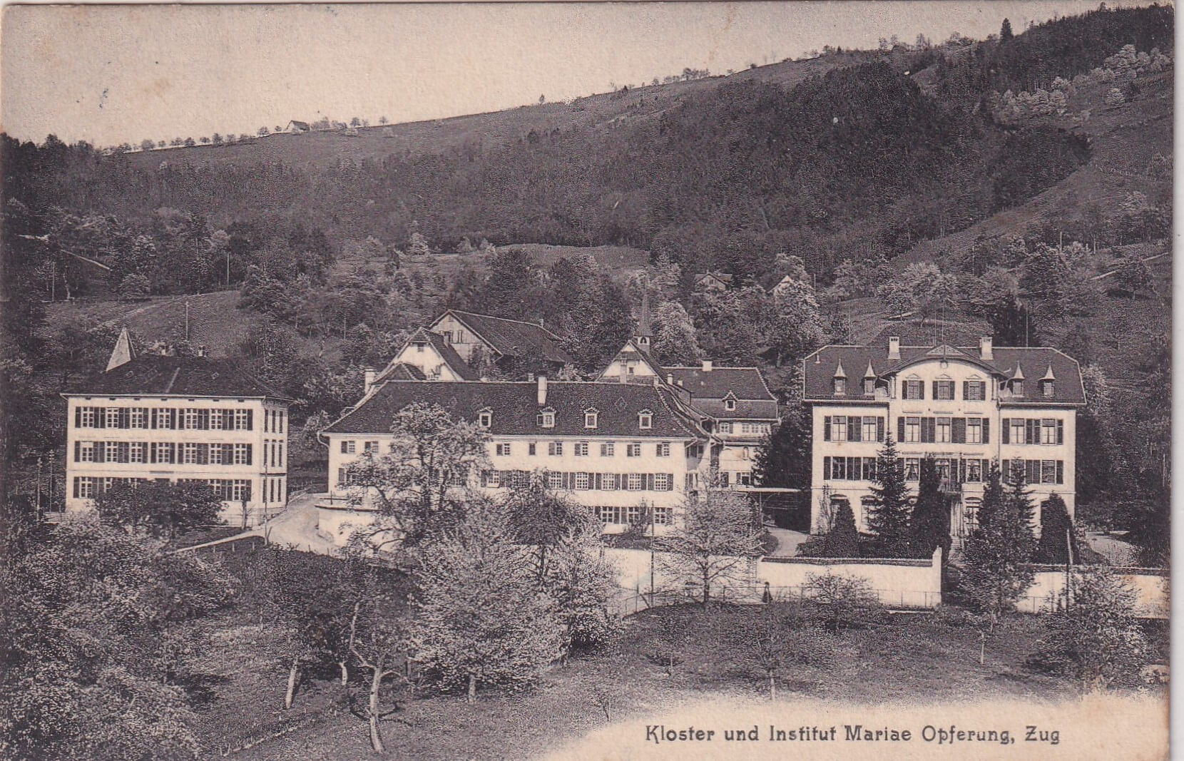 26.10.1914 Kloster u. Institut Maria Opferung Zug