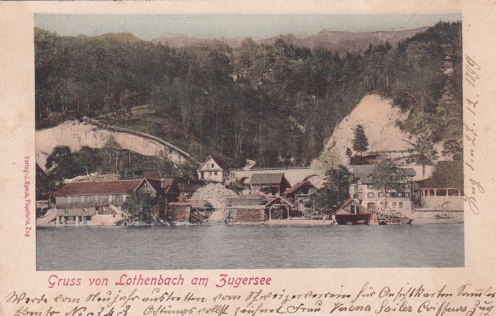 1899 Zug im Lothenbach Walchwil