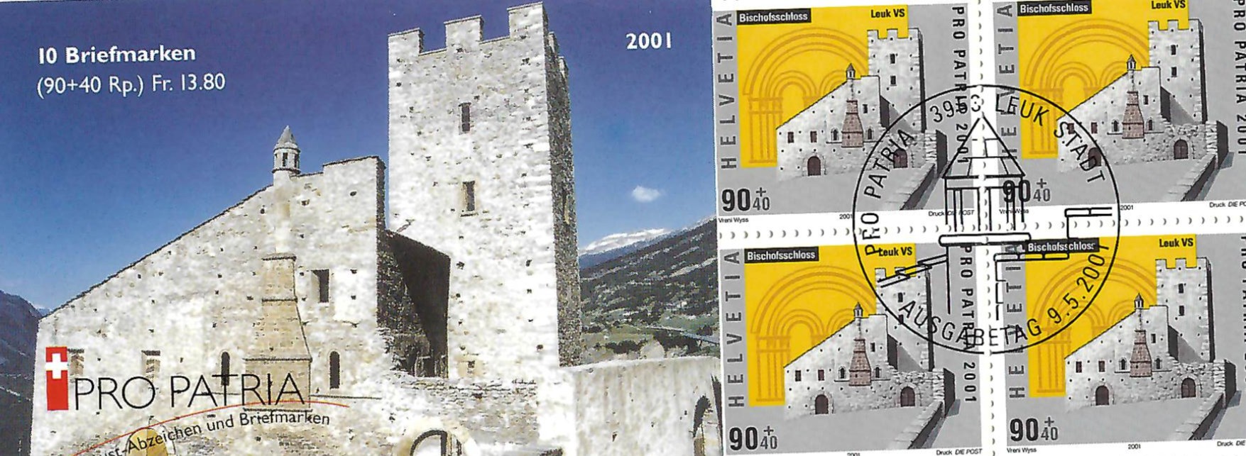 Pro Patria Markenheft 2001 E.T.Stempel