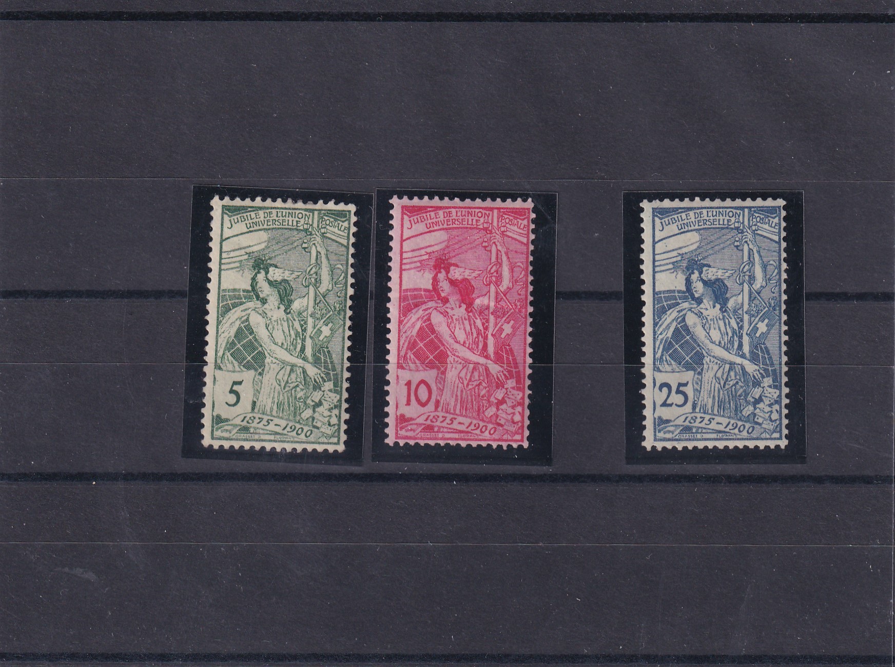 SBK NR. 77 B - 79 B ungestempelt *
