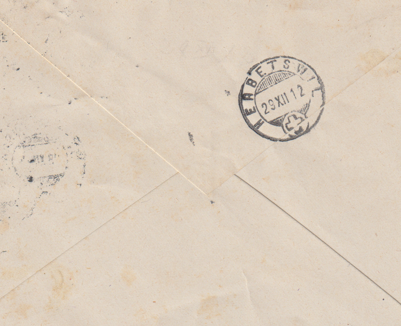 Pro Juventute Vorläufer I auf Brief Stempel Welschenrohr