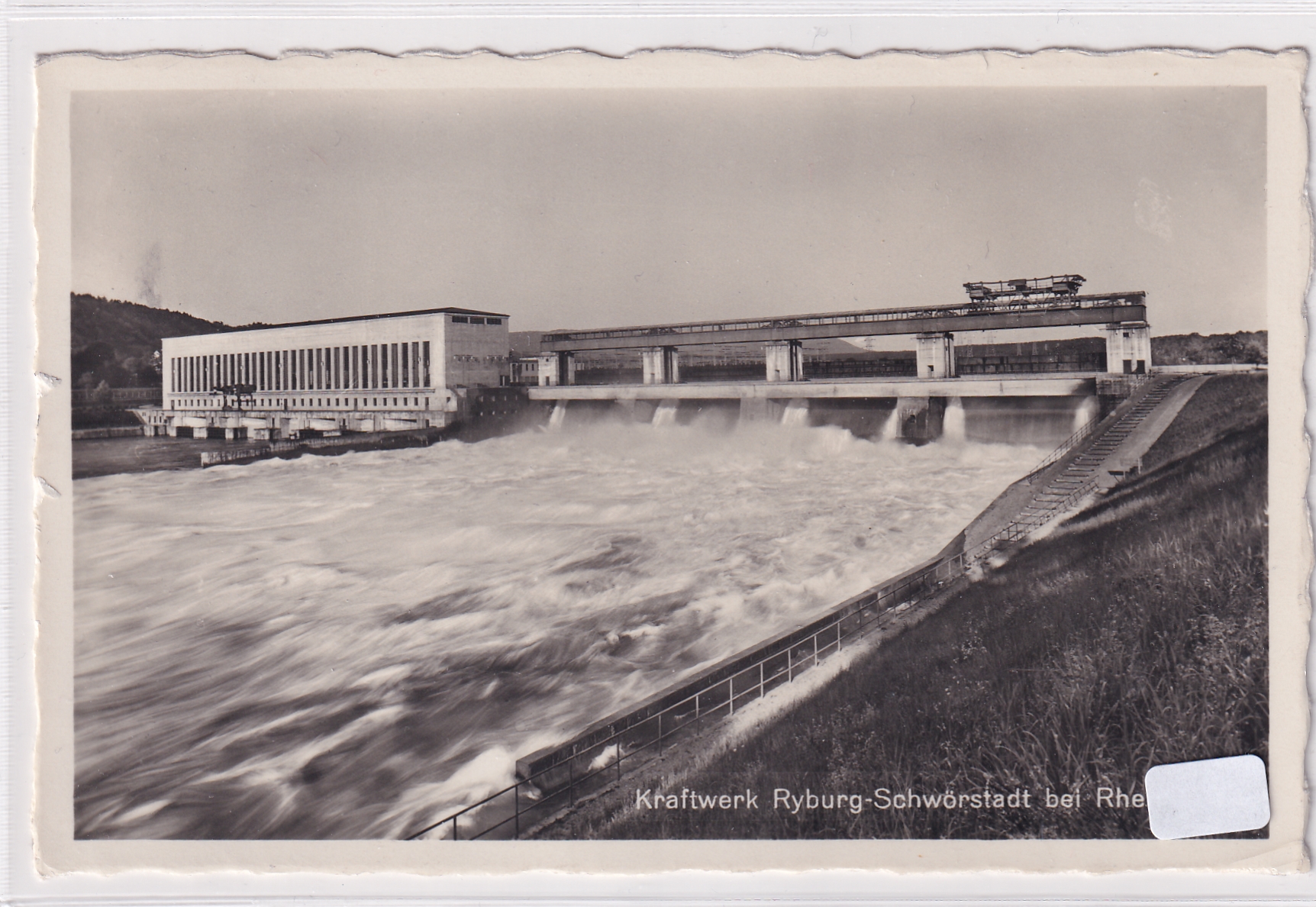 Kraftwerk Ryburg bei Rheinfelden