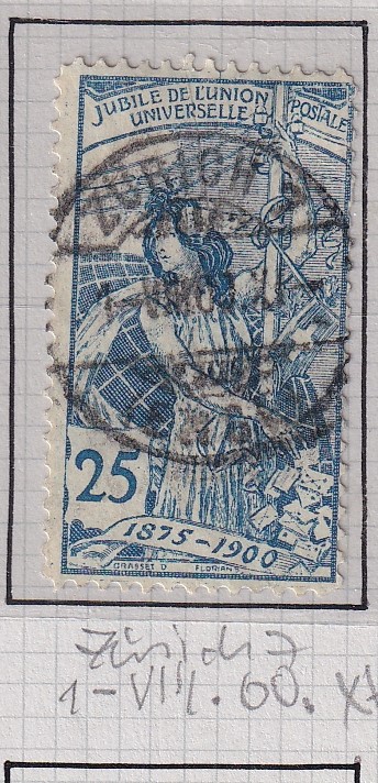 UPU 79 A  1.08.1900 Zürich