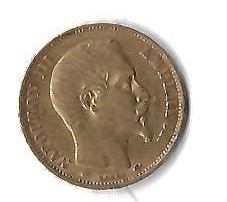 1852 Frankreich Napoleon III 6.45 Gramm Feingehalt 0.9