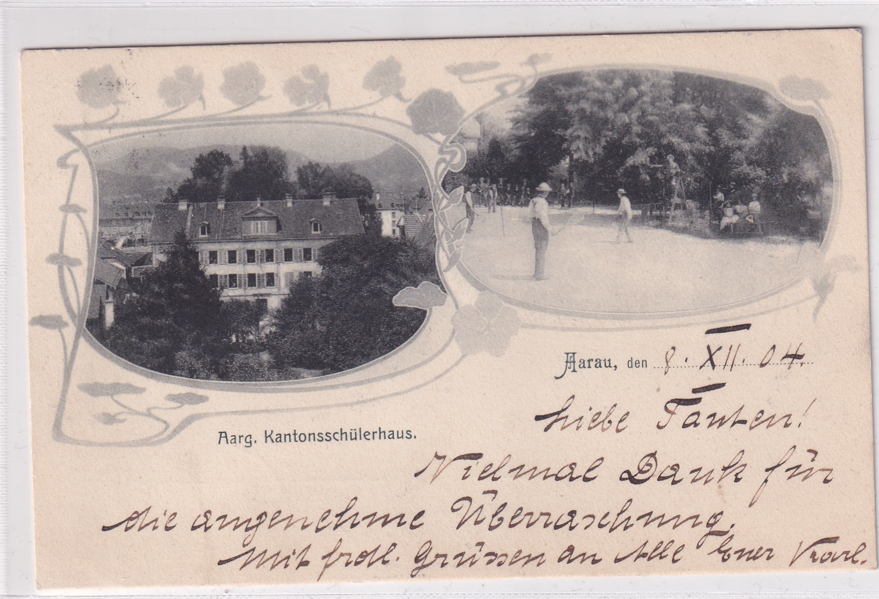 1904 Aarau Kantonsschulhaus