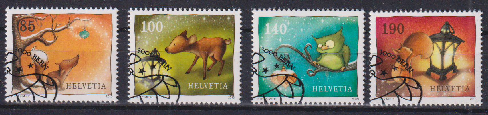 2013 Weihnachten Papieränderung gestempelt