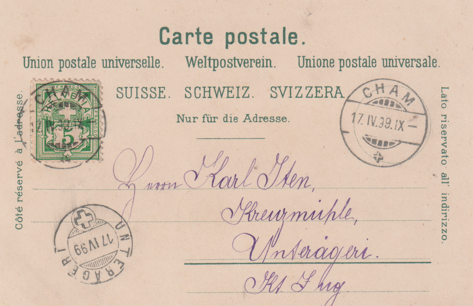 Ansichtskarte Schaffhausen