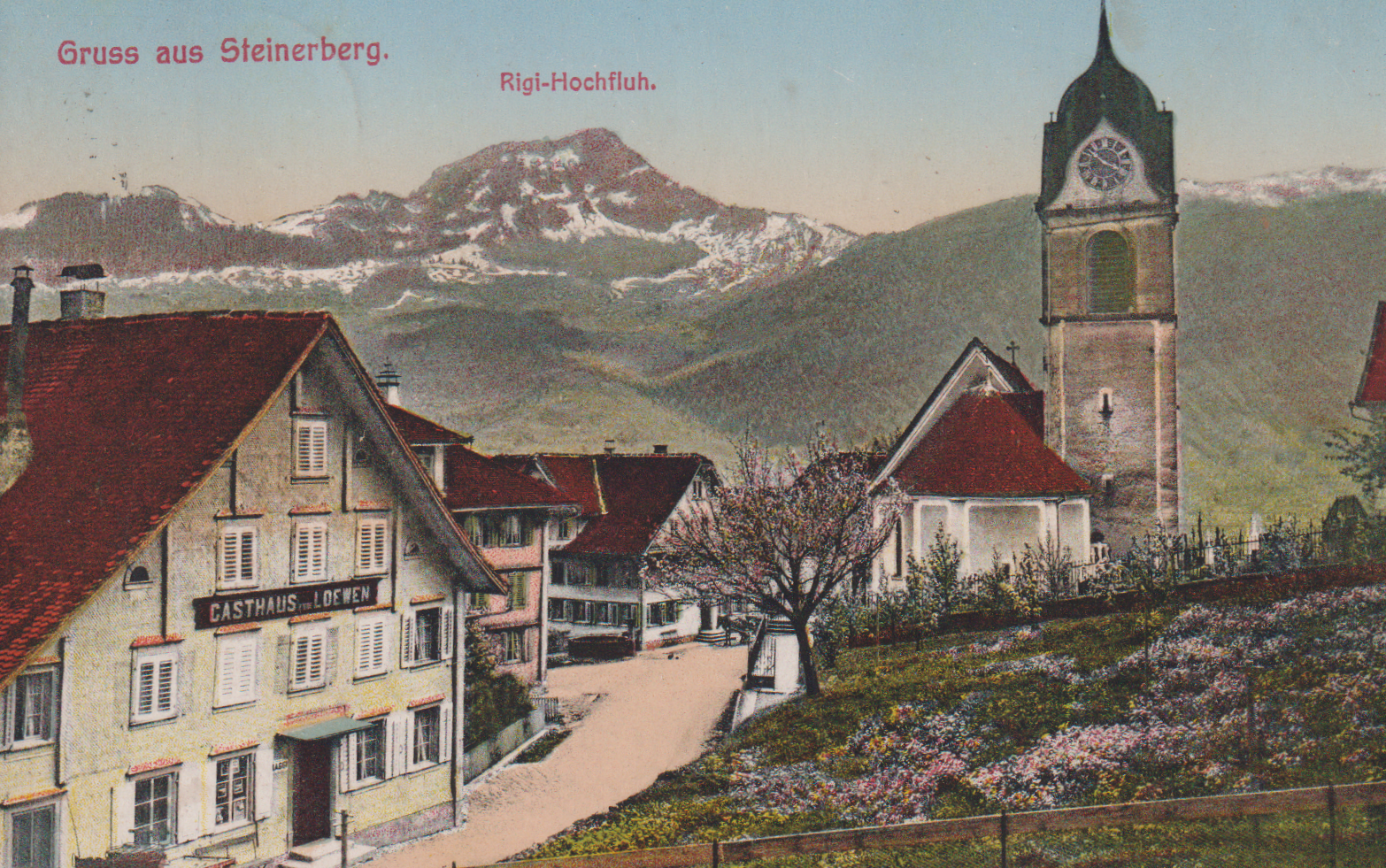Ansichtskarte Steinerberg SZ