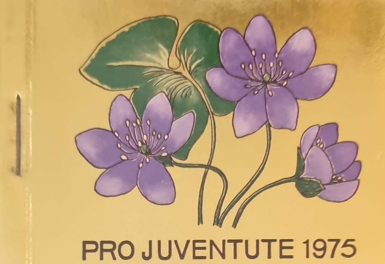 Pro Juventute Markenheft 1975 Postfrisch