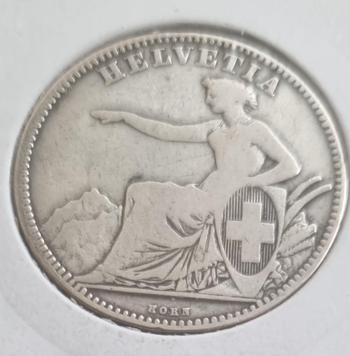 2.00 Franken Silber 1850