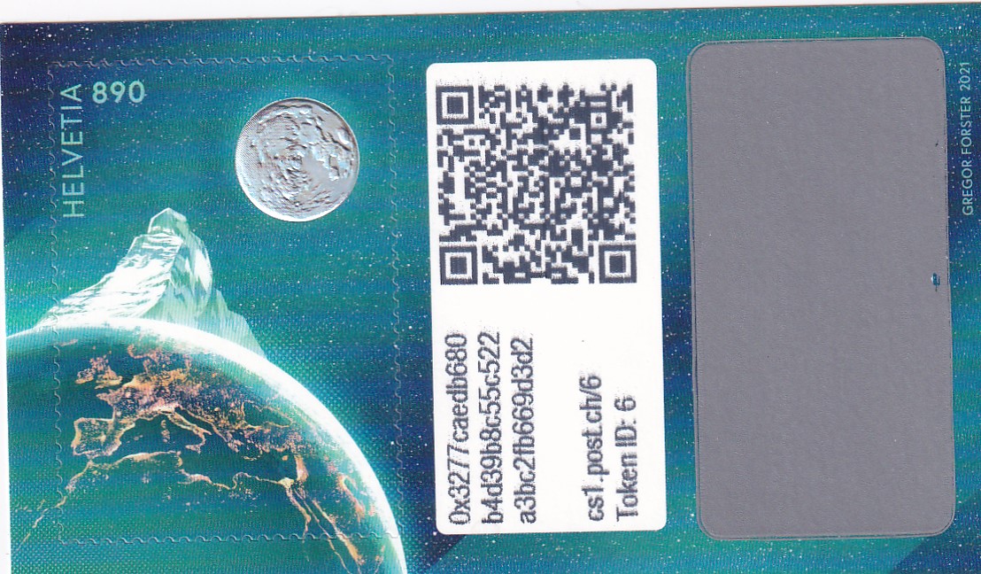 2021 Krypto 1.0 Nr. ID 6 ungestempelt