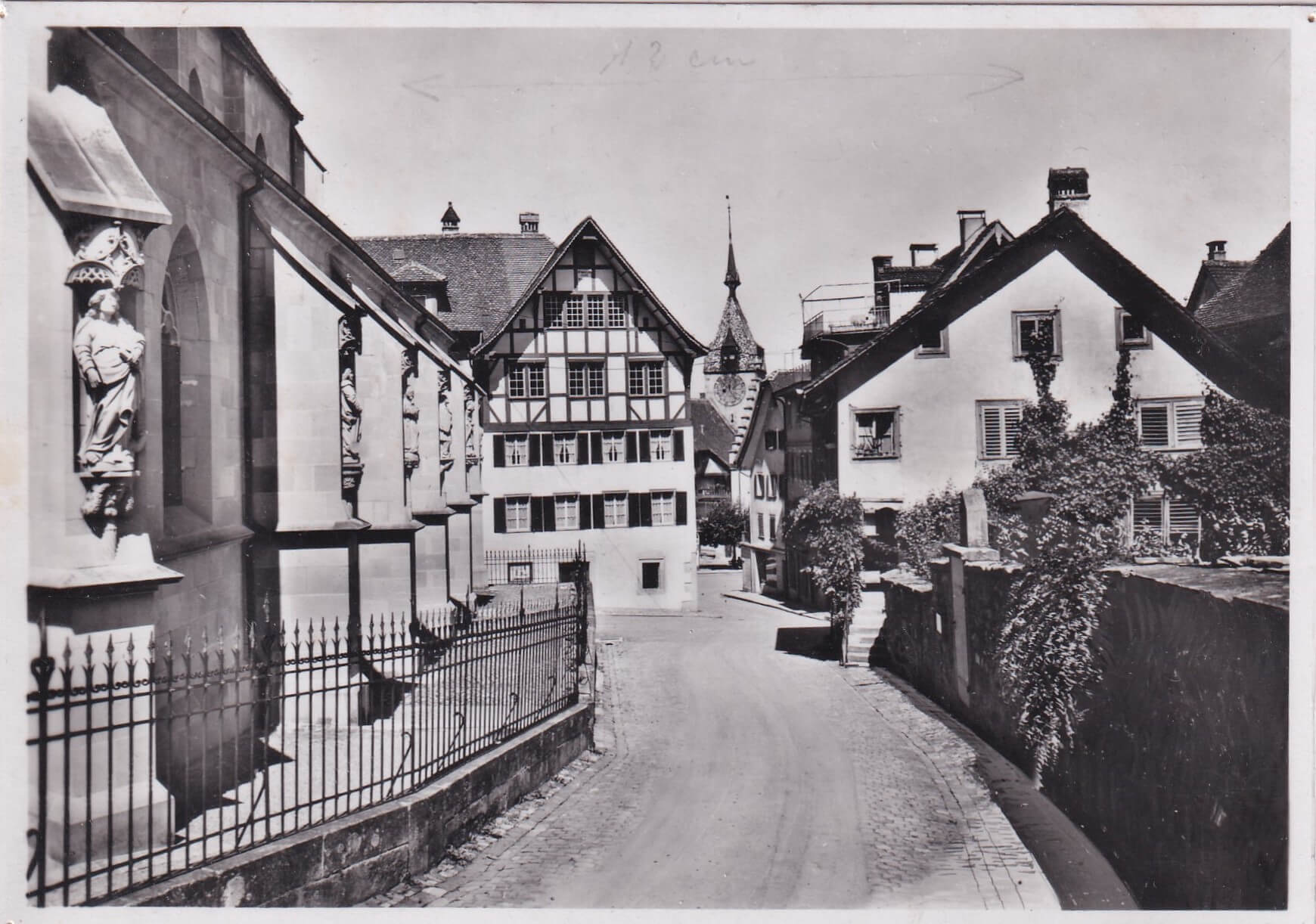 Zug - Kirchgasse ungelaufen