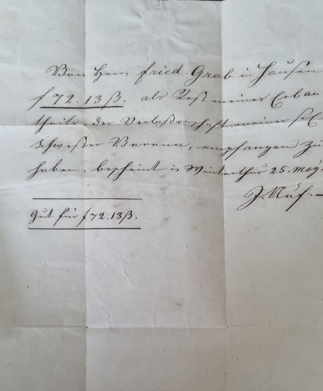 Zürich 6 W  auf Brief von Winterthur - Hausen a.Albis
