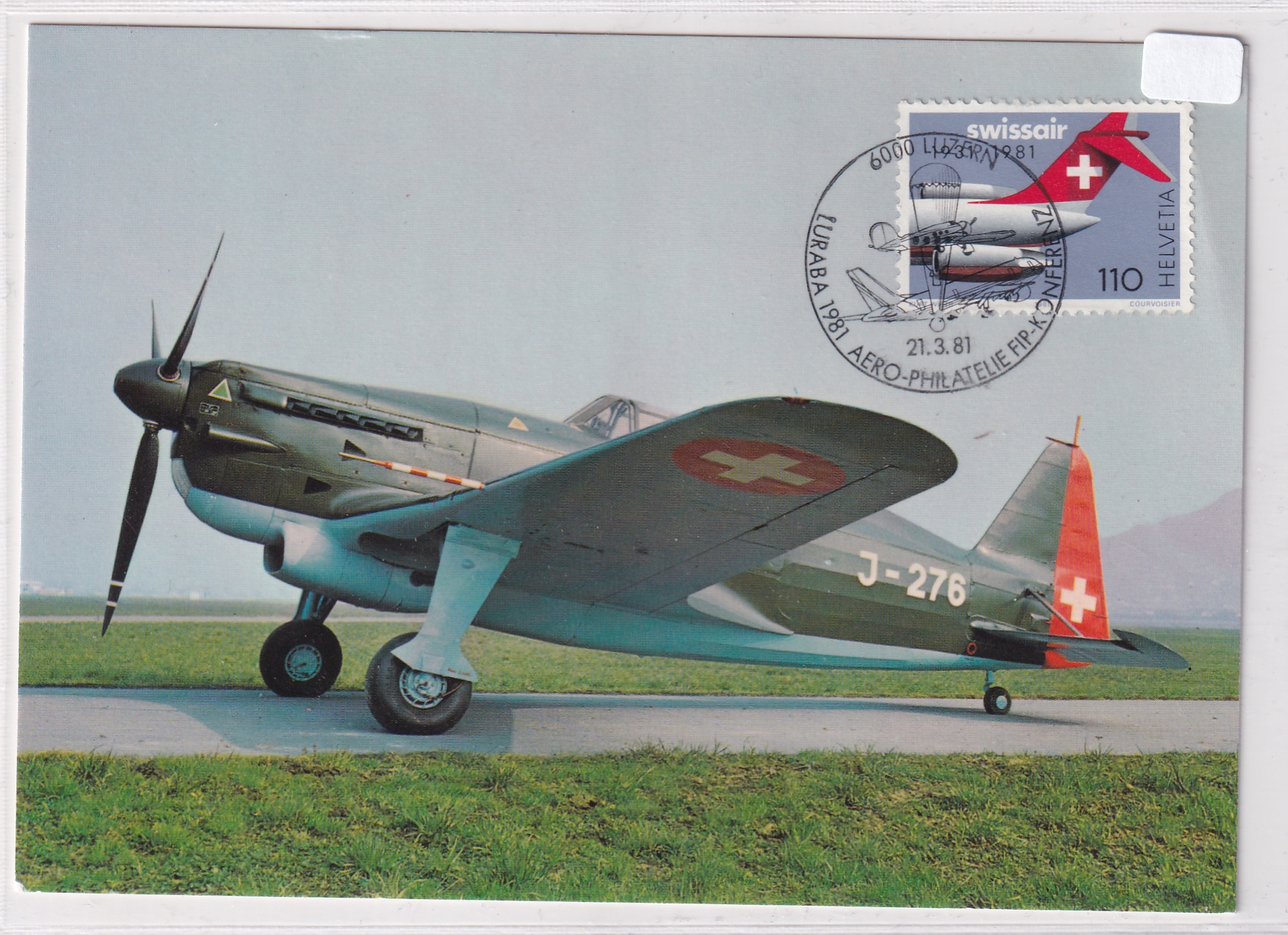 1944 Morane D - 3801 vom Verkehrshaus in Luzern