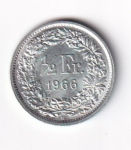 Münze Silber 0.5