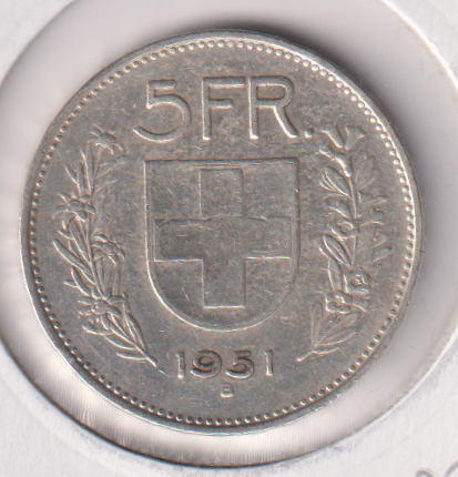 5.00 Franke   1936
