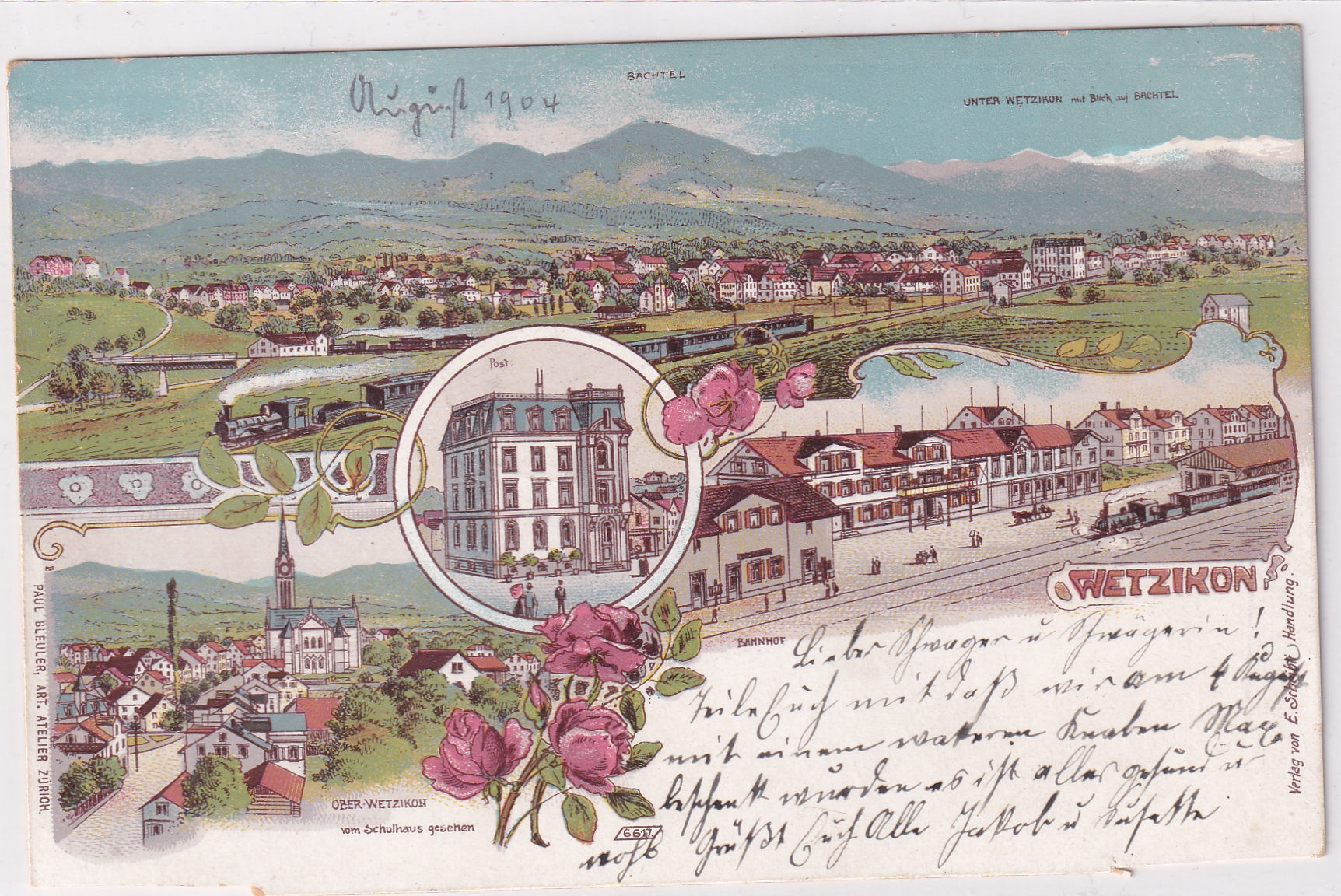 23.07.1907 Eidg. Schützenfest Zürich