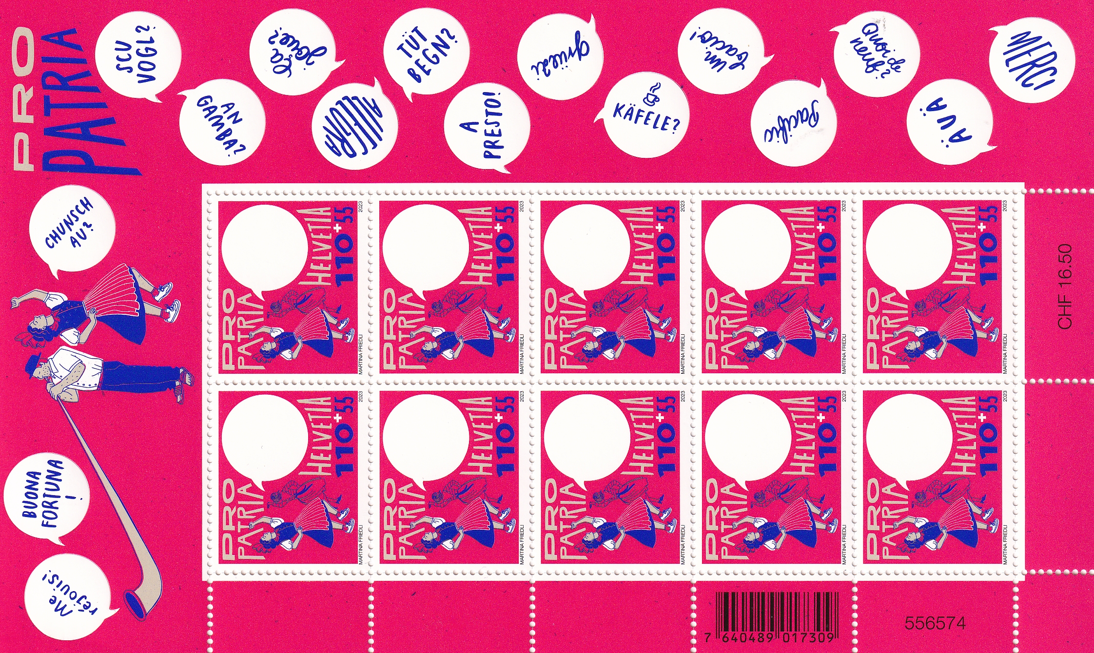 2023 Jodlerfest 10 x 1.0er im Bogen