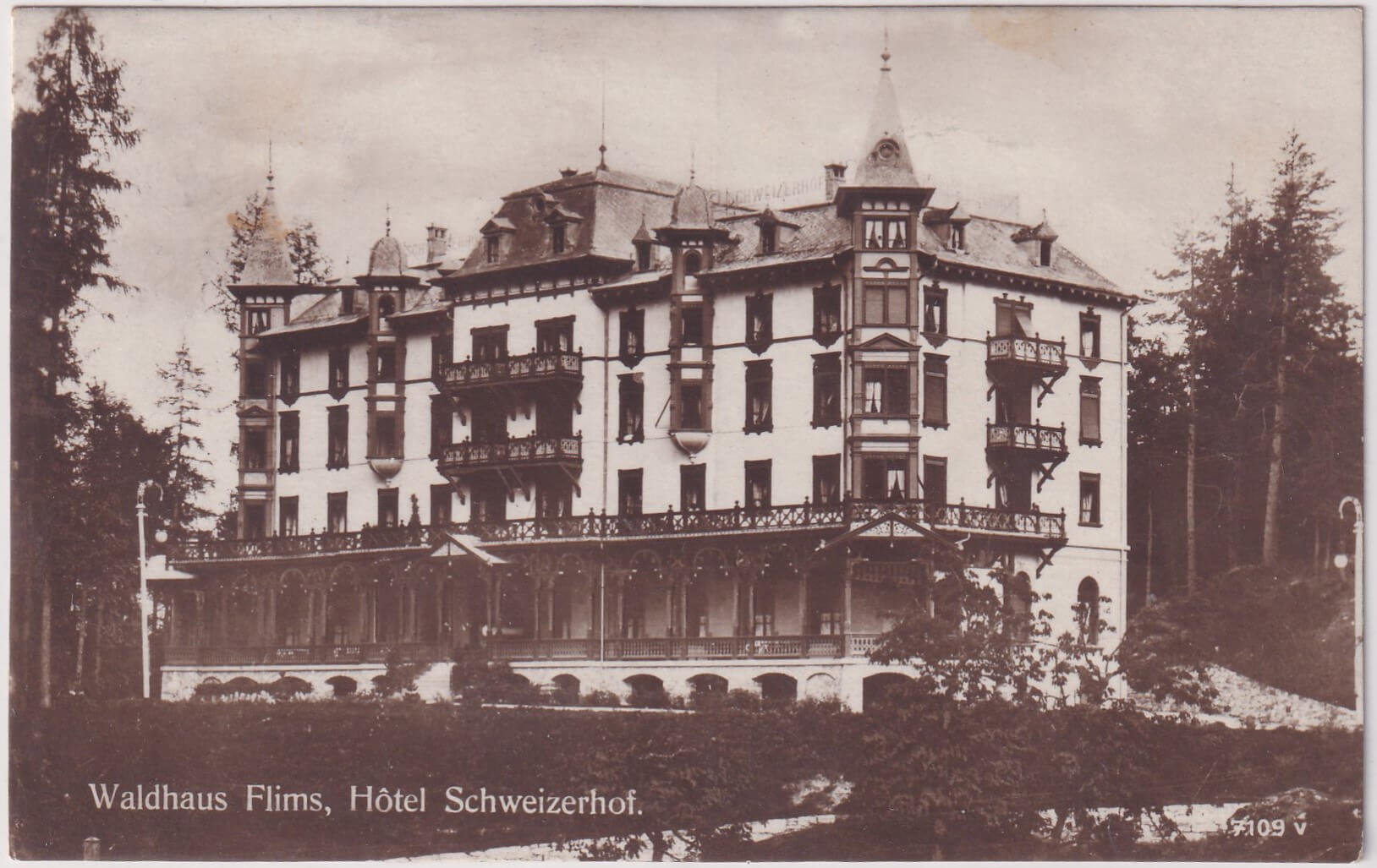 5.6.1918 Waldhaus-Flims - Appenzell