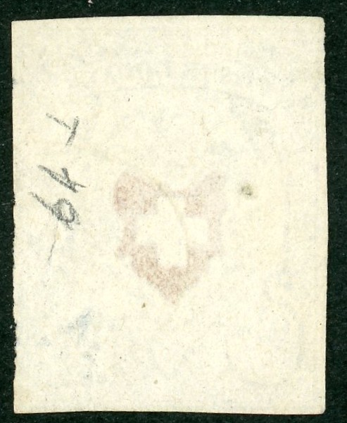 Orts-Post 14I mit Kreuzeinfassung