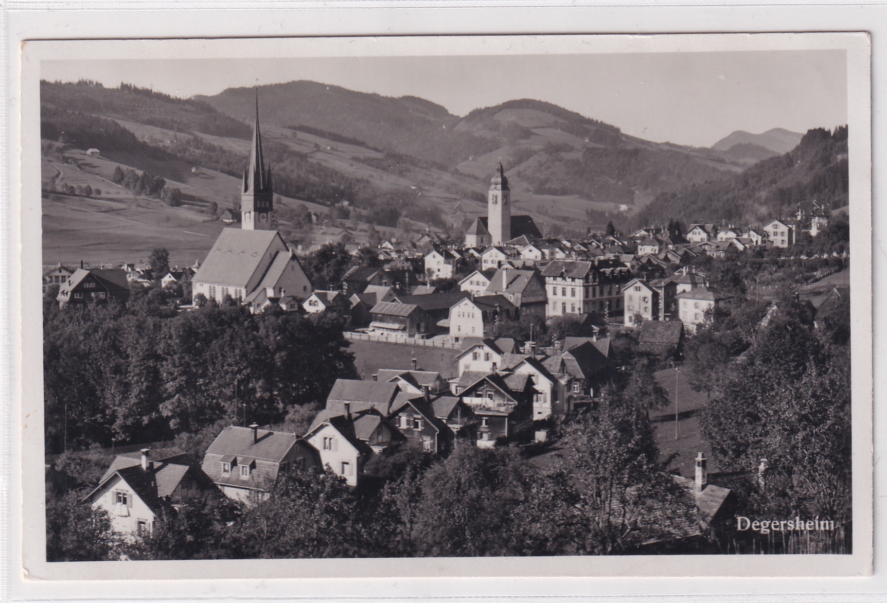 1939 Degersheim Dorfansicht