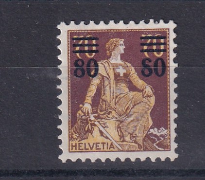 1915 SH Nr 135,2A,01  offene Acht ungestempelt