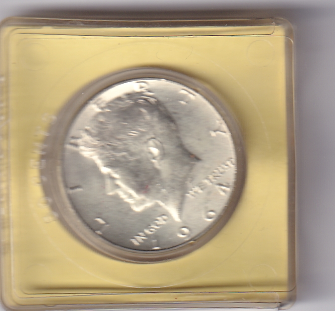 1/2 Dollar 1964 geschützt in Etui