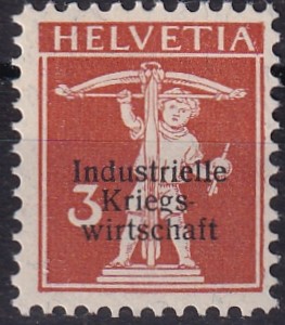 IKW Nr.1 mit Falzspuren Attest Disteli