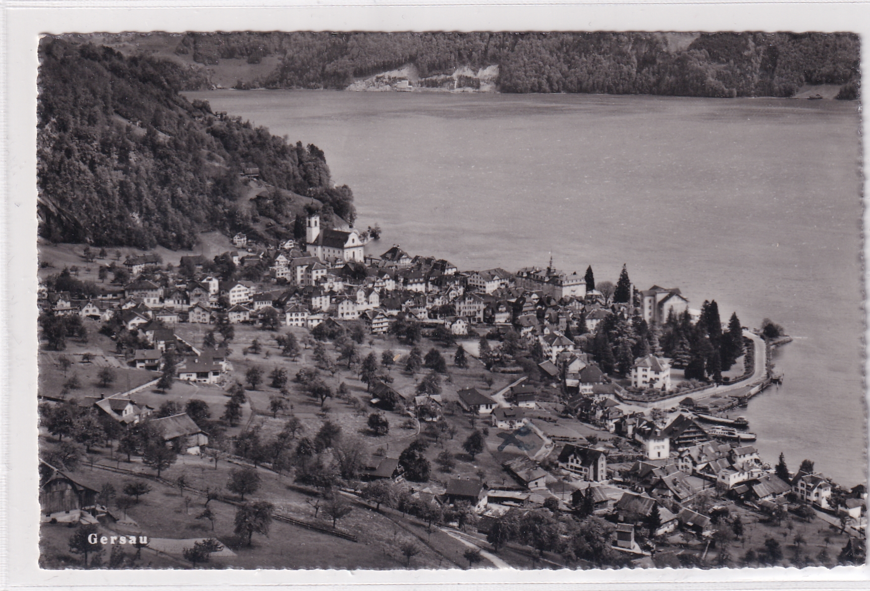 Ansichtskarte von 1954 Gersau