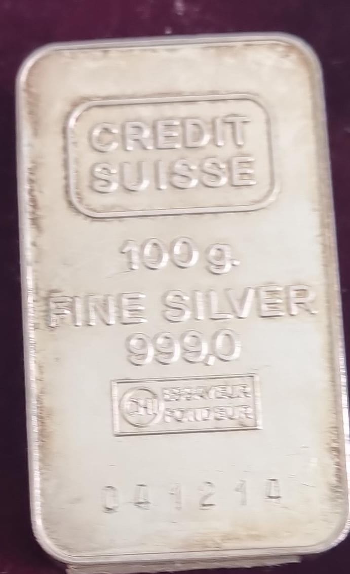 100 Gramm Silber Barren