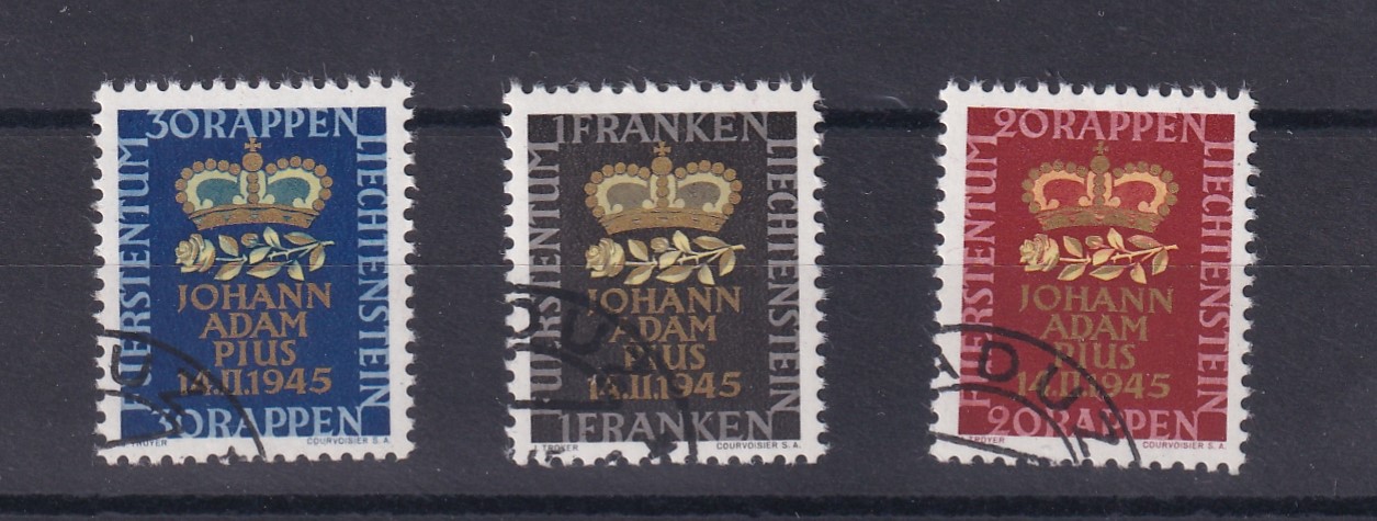 LIE 207 - 209 gestempelt