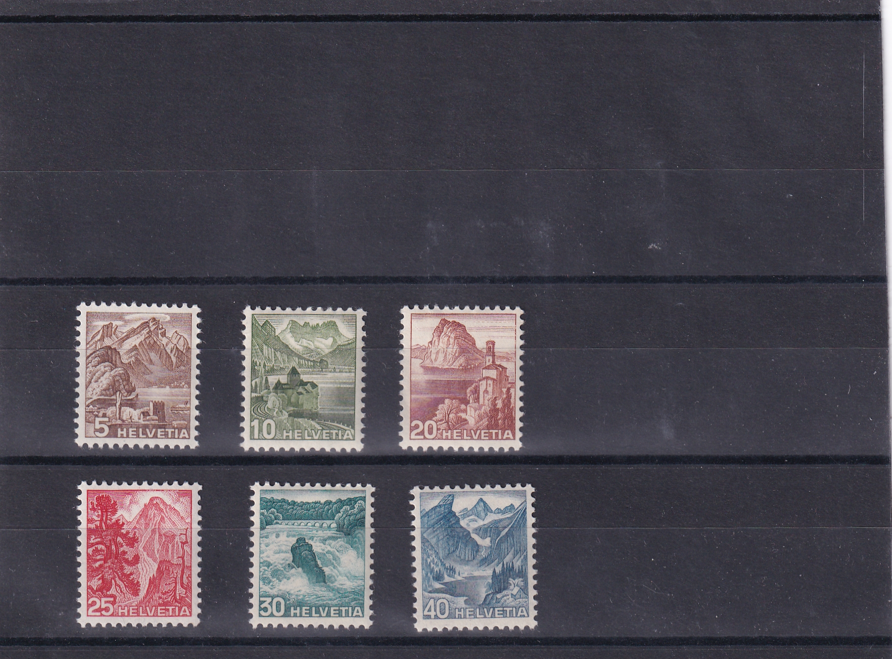1948 SBK Nr.  285 - 290 ungestempelt