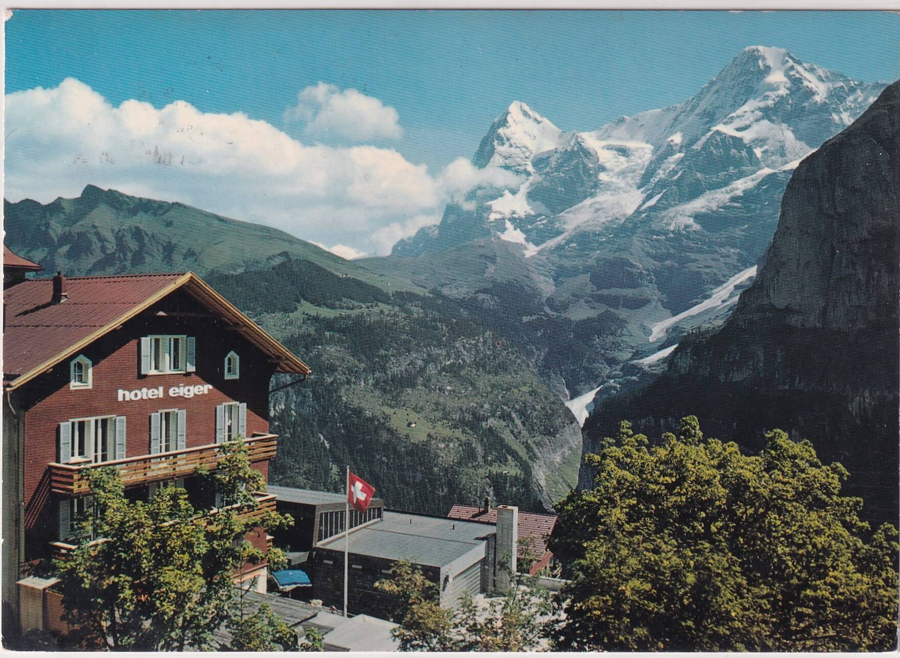 Ansichtskarte 2.1.1969 Mürren - Küssnacht