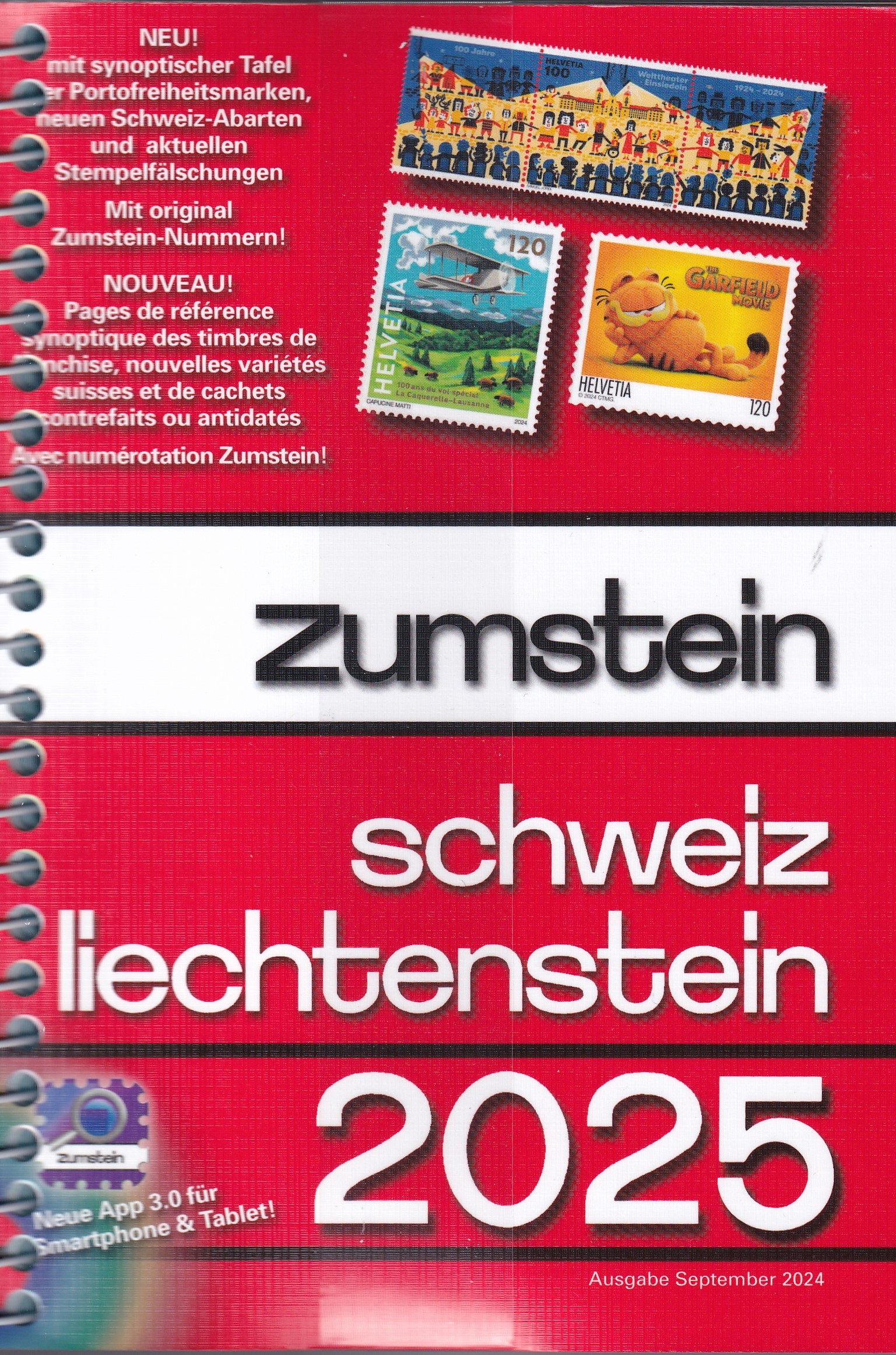 Zumstein 2025 " Mit Ringbinder"