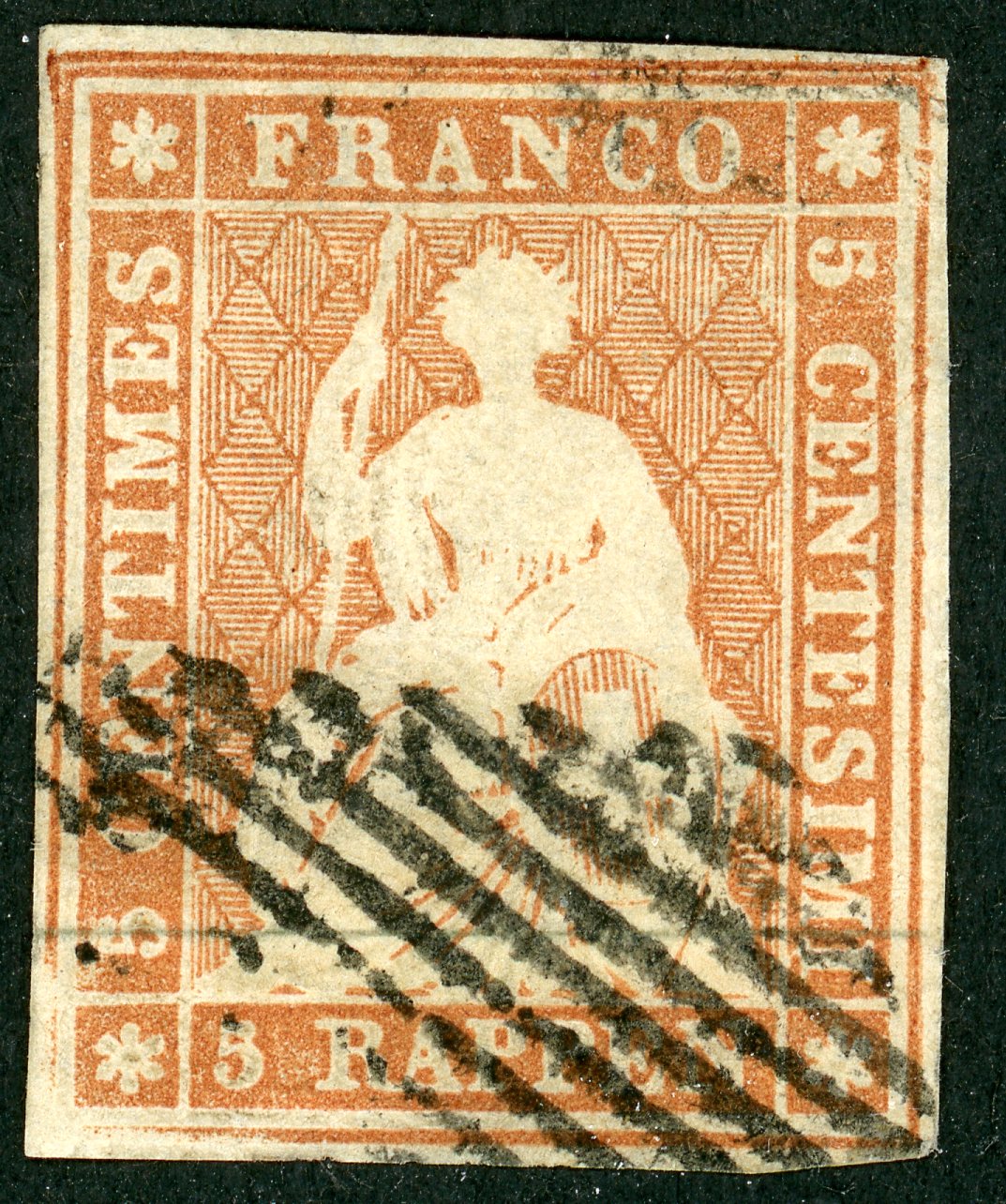 Strubel  22A.a Gestempelt