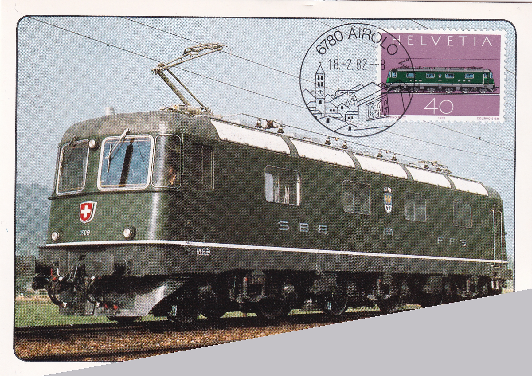 1982 RE 6 /6 auf Maximumkarte