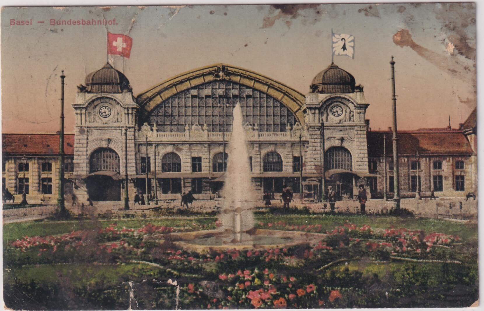 1914 Basel - Bundesbahnhof