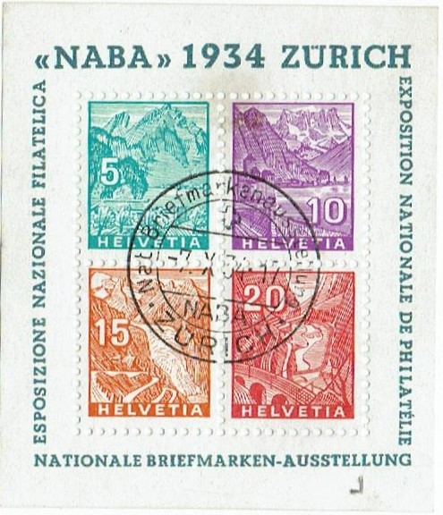 W1 Naba Block gestempelt