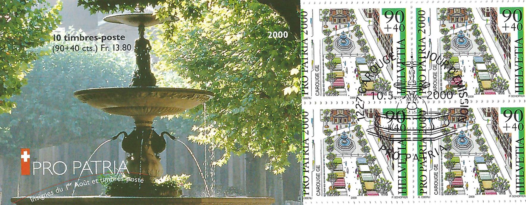 Pro Patria Markenheft 2000 E.T.Stempel