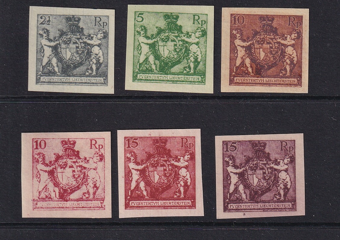 Probedrucke 46 -52 mit neuem Attest