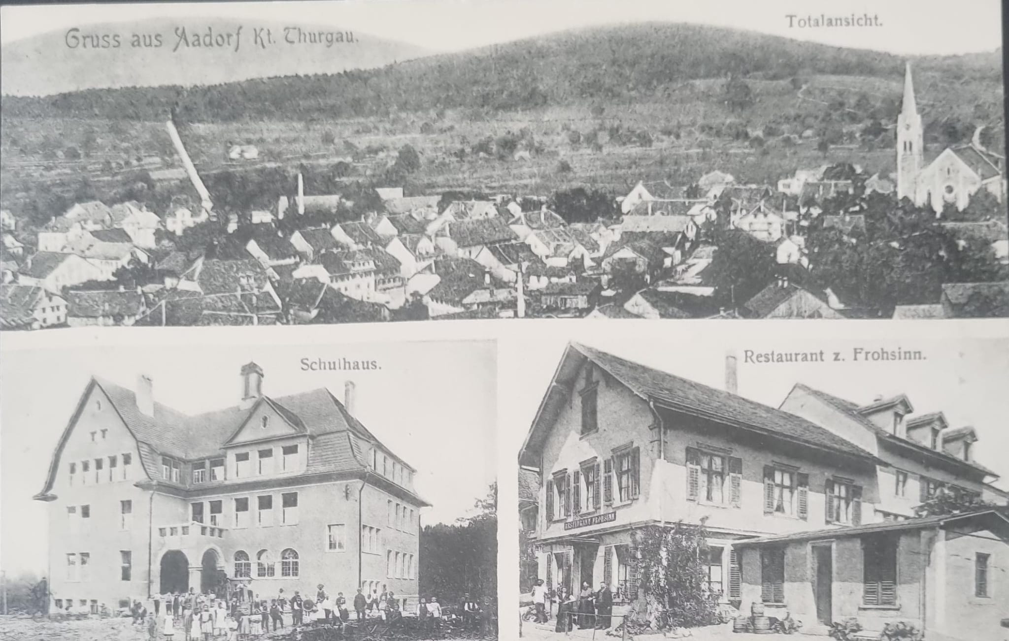 Ansichtskarten Aadorf Kanton Thurgau