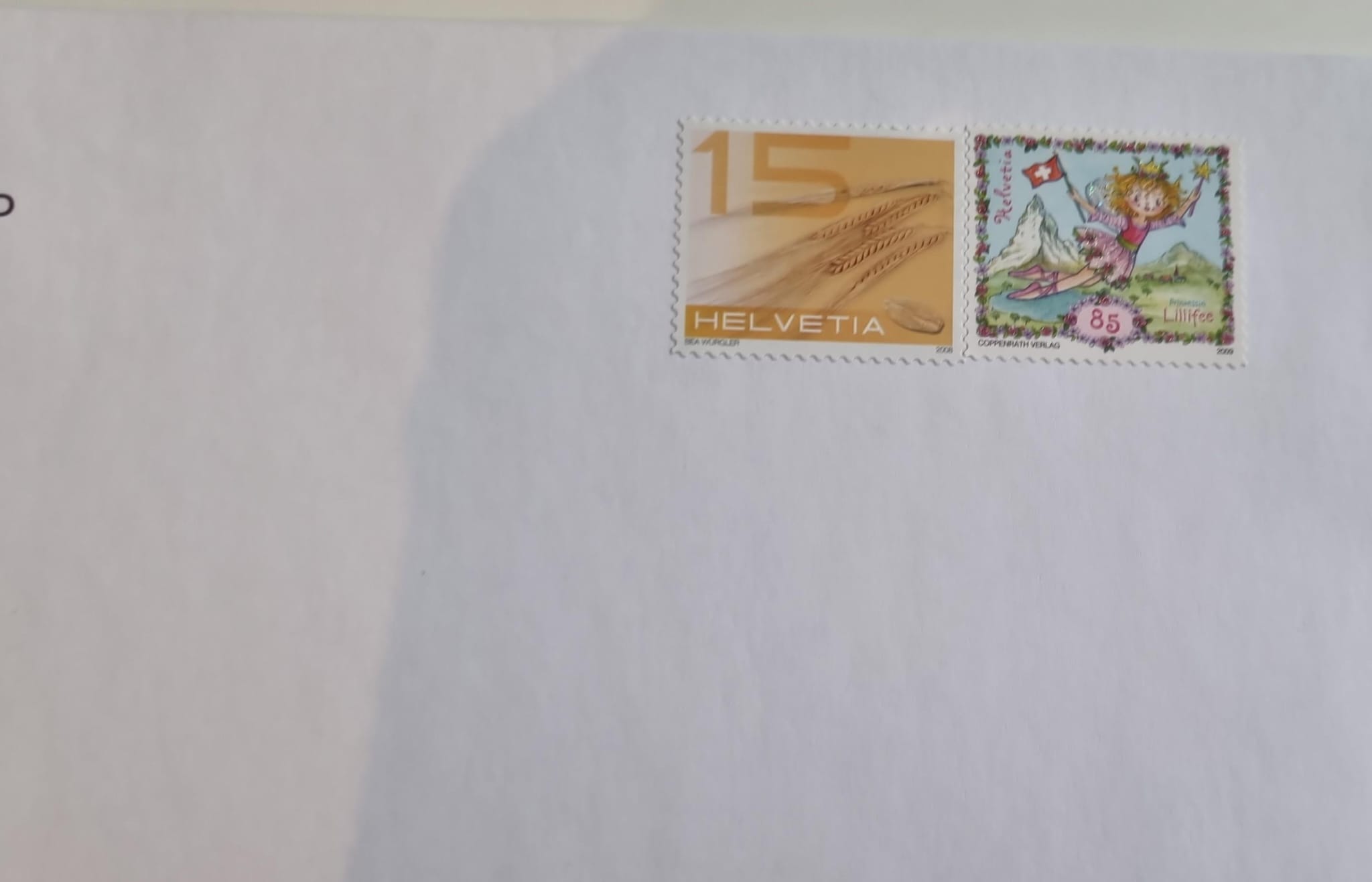 Frankieren der Briefe für Büros