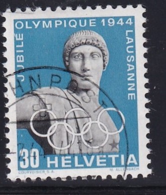 1944 261w. PF offenes Auge gestempelt mit Attest