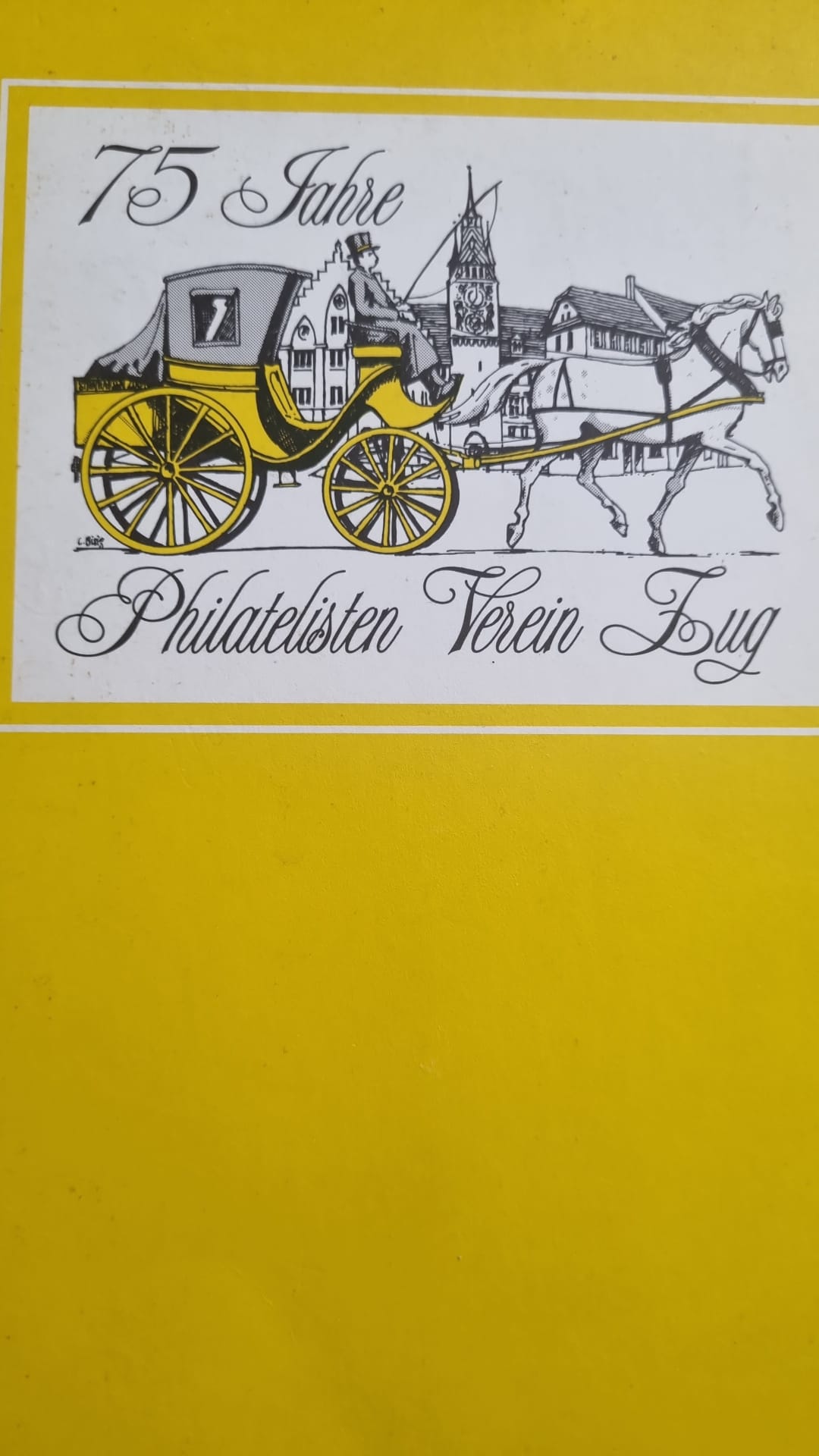 75 Jahre Philatelistenverein Zug