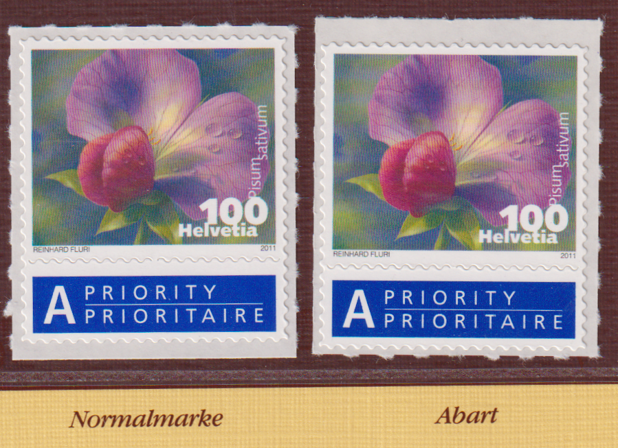2011 Dauermarken "Gemüseblüten" Postfrisch