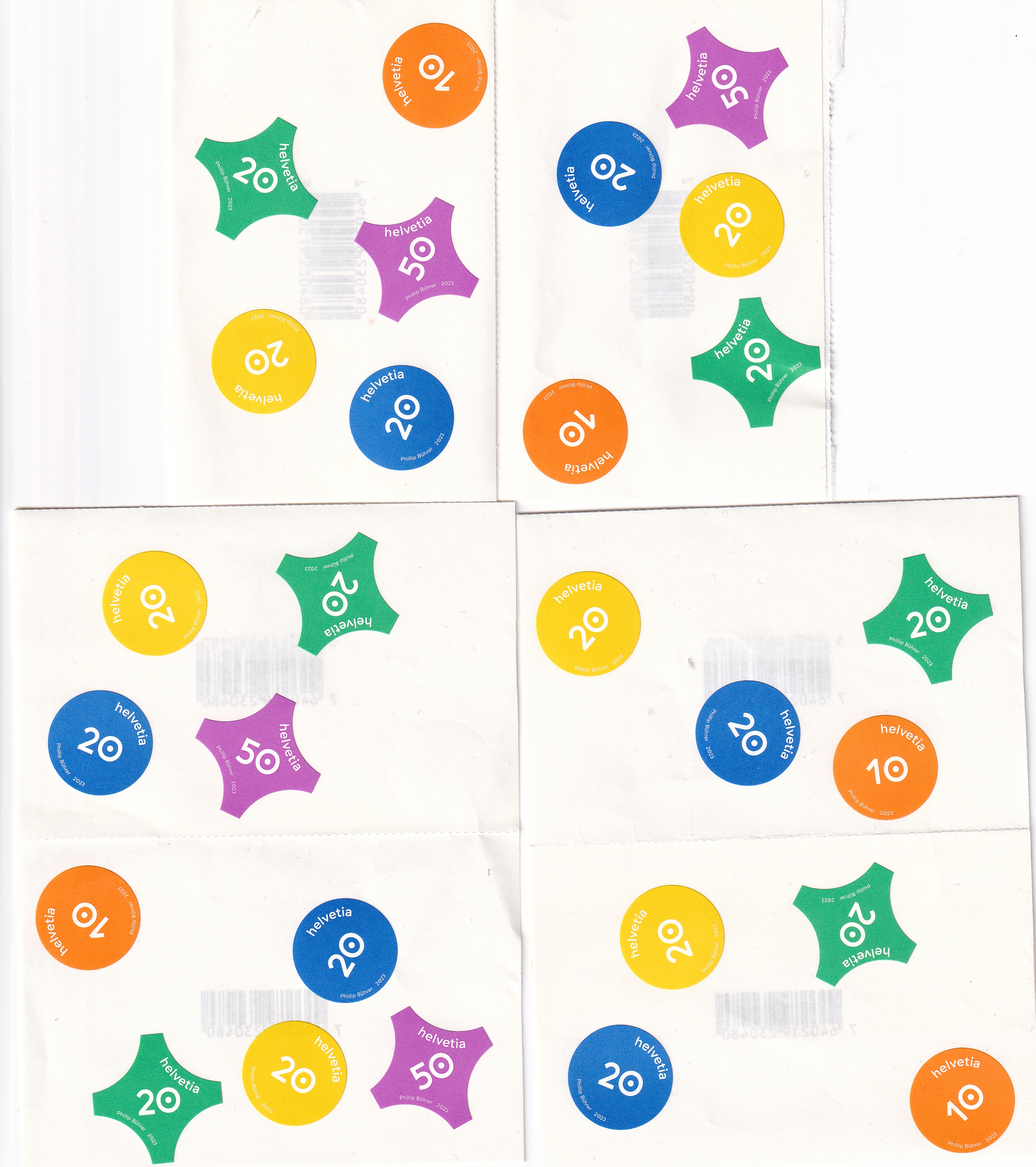 Fasnacht Briefmarken diverse Werte