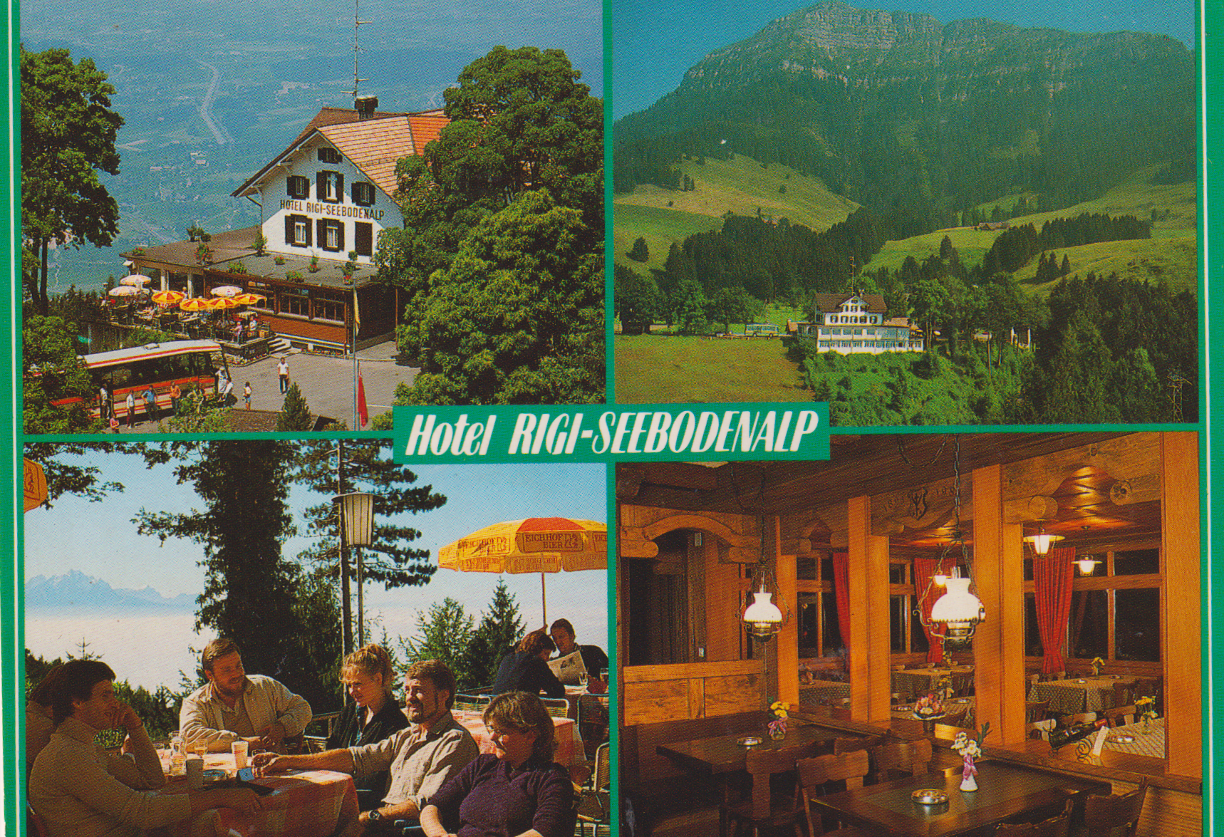 Ansichtskarte Rigi Seebodenalp11.07.1991